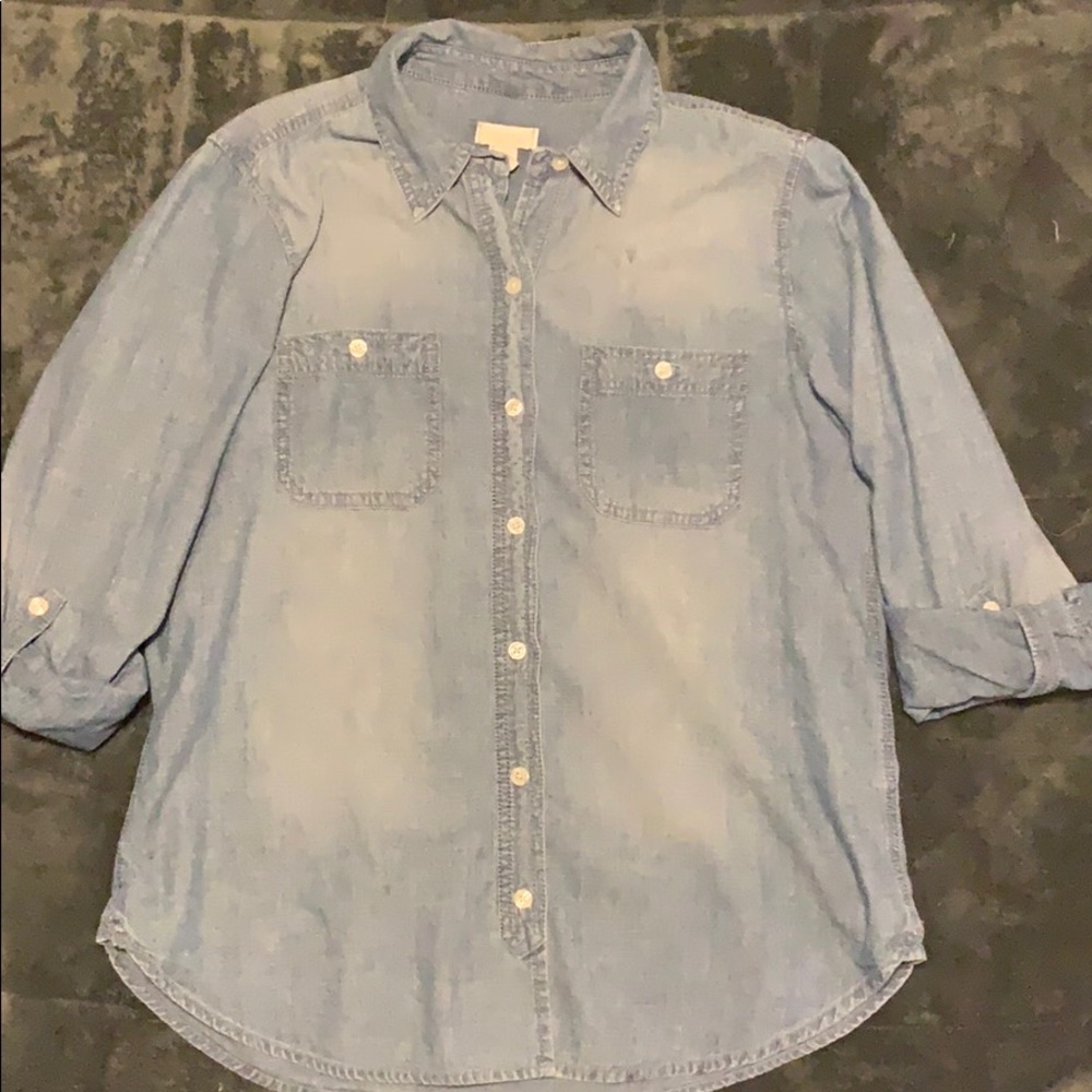 Denim long sleeve